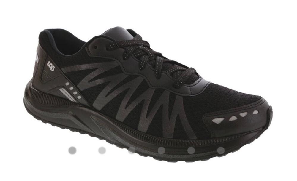 SAS Women's Mission One-M Lace-Up Warfighter Sneakers Vibram Black 12.5B